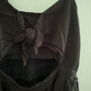 Summer Top with Cut Out Detail and Bow